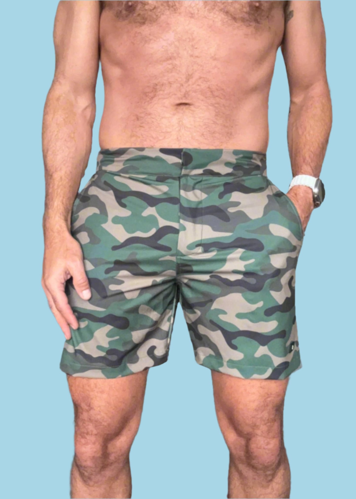 Urbane Camouflage-Shorts